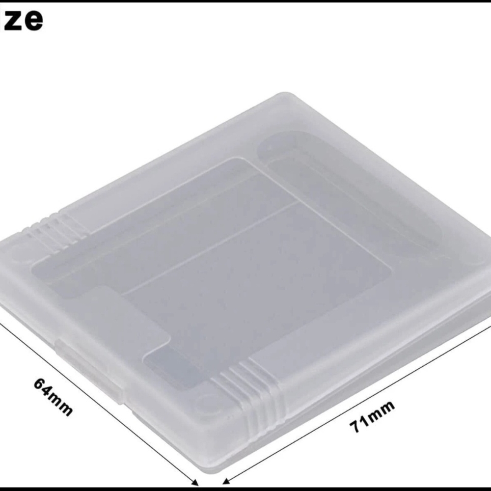 5x Clear Plastic Storage Case